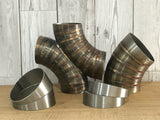 Stainless Steel 10° Pie Cuts (Various Sizes)